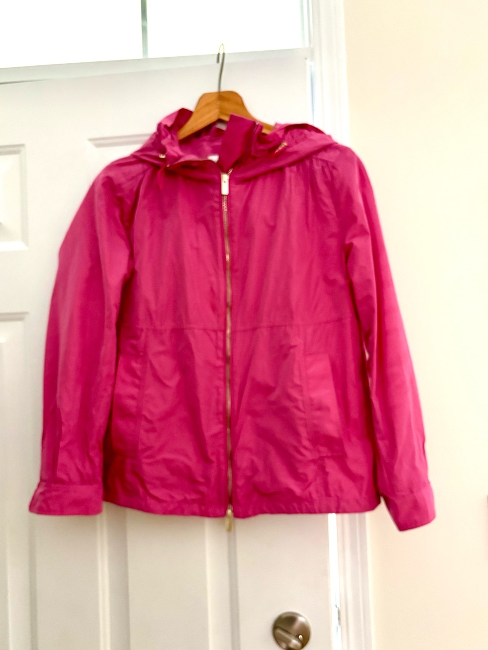 MARELLA water proof Sport Hot Pink Jacket. Great conditions. Fits 10, 12 sizes